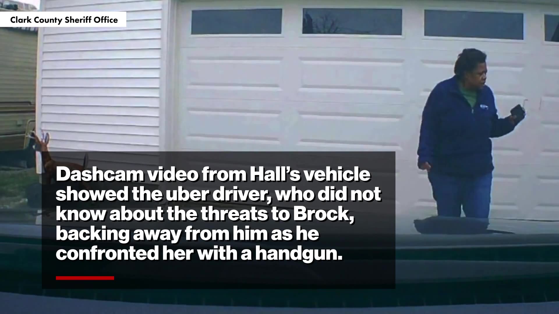 'I'm sure glad you guys are here': Moment scam victim greets cops after allegedly shooting innocent Uber driver