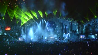 The longest light show from TomorrowWorld