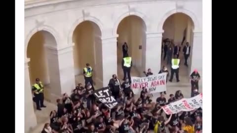 US-Capitol taken over by Pro-Palestine Hamas Supporters 10/18/23