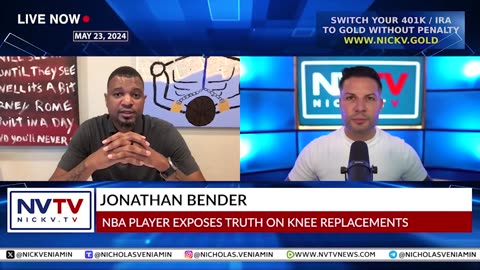 NBA Player - Jonathan Bender - Exposes Truth On Knee Replacement