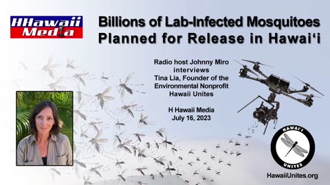 Johnny Miro and Hawaii Unites' Tina Lia on Lab-Infected Mosquitoes in Hawai‘i (7/16/23)