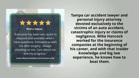 Tampa Personal Injury Lawyer