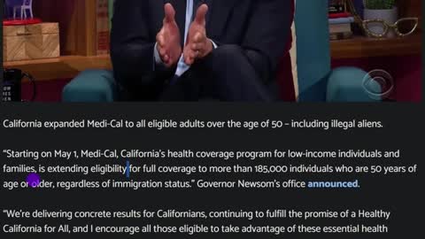 Illegals To Get Free Healthcare In California