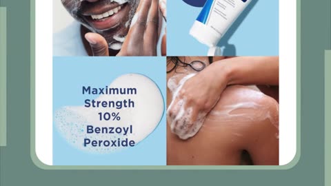 PanOxyl Acne Foaming Wash Benzoyl Peroxide 10% Maximum Strength Antimicrobial