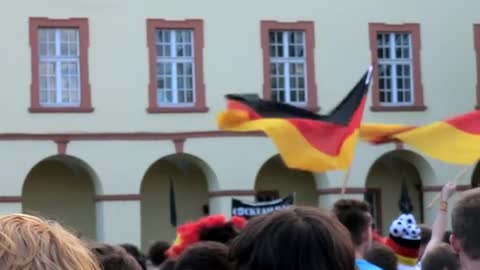 UEFA 2012: Germany vs Portugal - just before the game (Siegen)