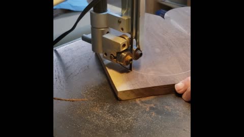 Band saw action