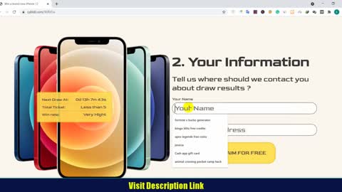 How to get free iPhone 12 pro Max🔥100% working Live proof