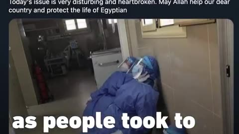 Shocking video shows panic in Egypt hospital due to alleged lack of oxygen