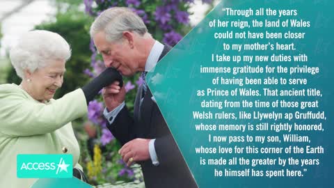 King Charles Can't Stop Smiling While Meeting Wales' Goat Mascot