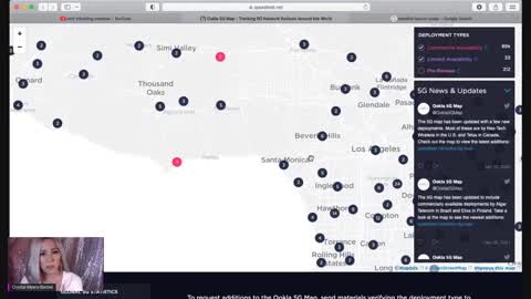 EMF- MAP for the 5G in Southern California