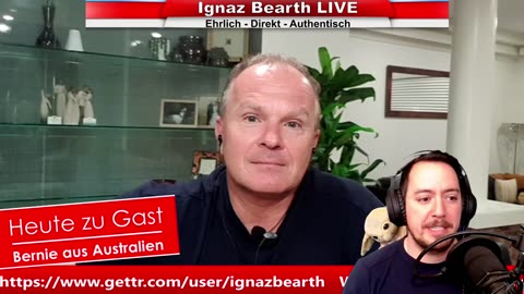 Bernie als Interviewpartner bei Ignaz Bearth❗👍