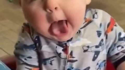 Cute & Funny Baby 😍😍😅😅 #shorts #reels #viral #baby #cutebaby #funnybaby #kids #babies #feelingsbaby