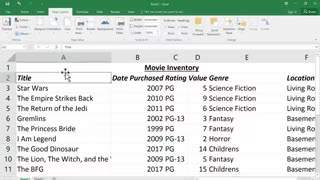 Excel tutorial for beginners