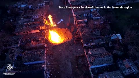 Barrage of Russian missiles hit Ukrainian cities