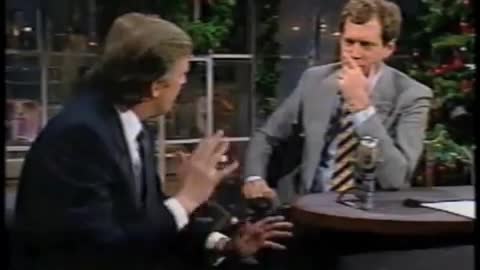 Donald Trump on Letterman 1986