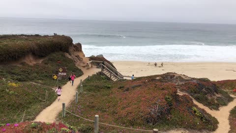 Dramatic scenes at Carmel-By-The-Sea