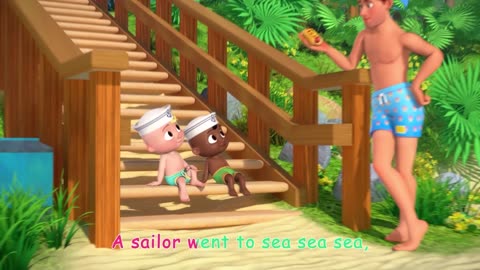 Playdate at the Beach Song | The Sailor Went to Sea | CoComelon Nursery Rhymes & Kids Songs