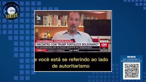 Jornalista usa narrativa absurda para atacar Bolsonaro e leva dura lição ao vivo