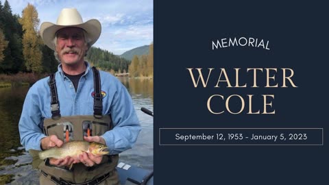 Walter Cole Celebration of Life