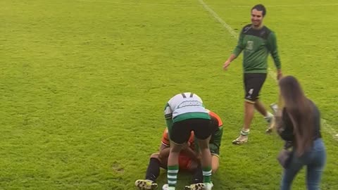 Soccer Player Surprised to See Grandma After 4 Years Apart