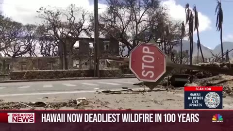 Maui wildfires now deadliest in modern U.S. history