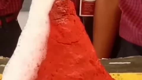 Volcanic eruption