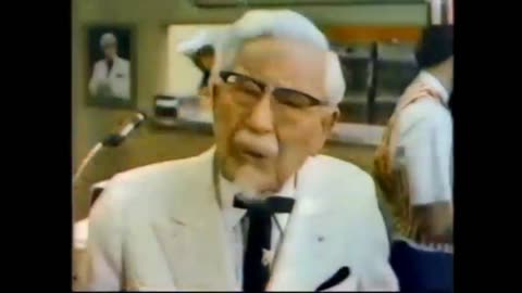 KFC 'Kentucky Fried Chicken School' TV Commercial Featuring Colonel Sanders - 1980's