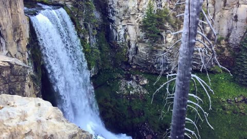 A beautiful waterfall