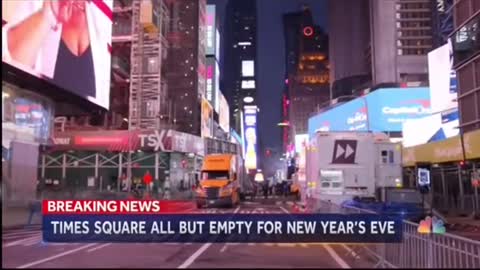 Times Square"Streets Empty For the First Time