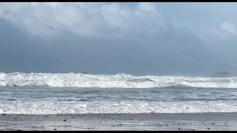 Storm Jorge , Feb. 2020 Sennen Cove , UK