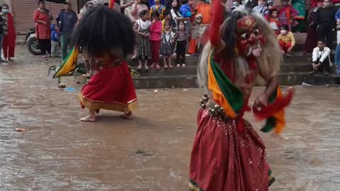 Machhegau Lakhe Dance