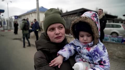 'We will fight, even if Europe doesn't help us': Ukrainian refugee