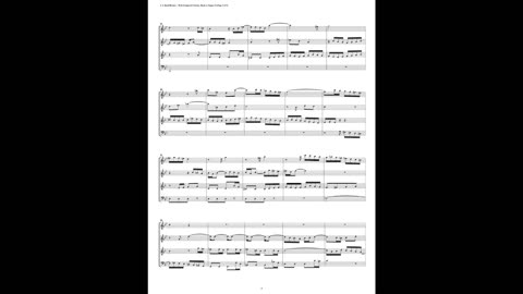 J.S. Bach - Well-Tempered Clavier: Part 2 - Fugue 12 (Double Reed Quartet)