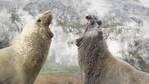 Playtime for Young Kea Birds | Frozen Planet II | BBC Earth