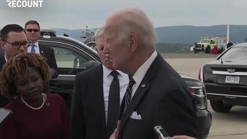 Biden Refuses to Answer Questions About Hawaii Trip, Walks Away