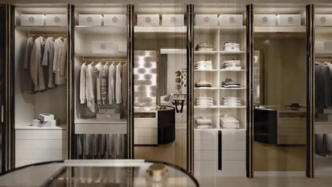 Ikat Walk-In Closet - Atmosphera Collection by Bizzotto Italia