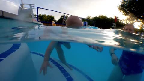 Dropping a Baby in the Deep End of the Swimming Pool