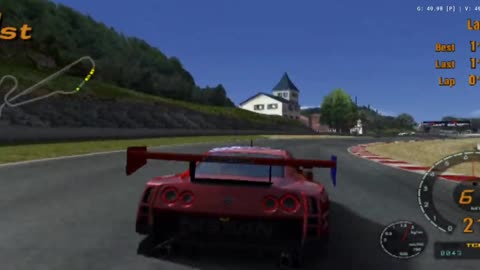 Gran Turismo Concept 2002 - Arcade Mode Race 1 Gameplay(AetherSX2 HD)