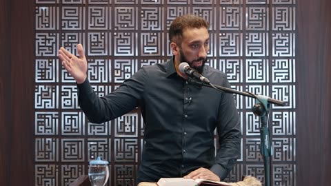 Allah's Plan For You - Khutbah by Nouman Ali Khan