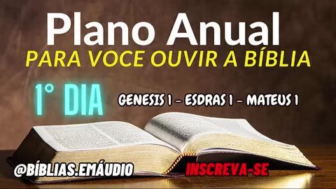 Biblia Falada - 1° Dia de 365 dias