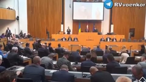 Austrian PMs walk away from Zelenskyy speech