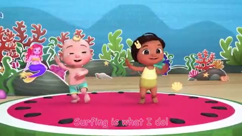 Mermaid Song Dance_ Baby Shark More CoComelon Nursery Rhymes _ Kids Songs(720P_HD)