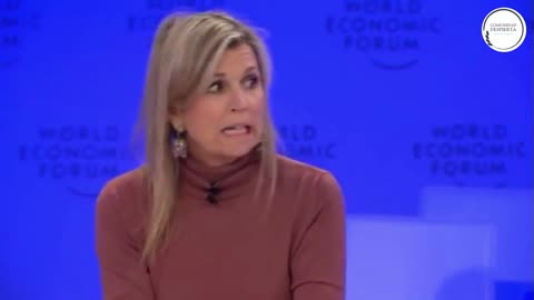 La Reina Máxima de los Países Bajos en el Foro Económico Mundial en Davos