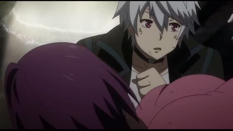 Anime | Vampire girl bites guy