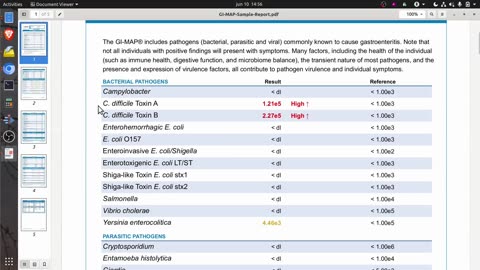 GI-Map - Stool Pathogen Screening - Sample Report