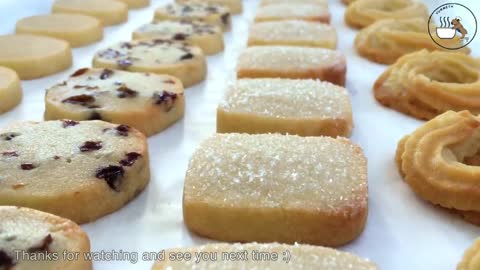 Melt In Your Mouth Butter Cookies Danish Butter Cookies Recipe 쉬운 베이킹