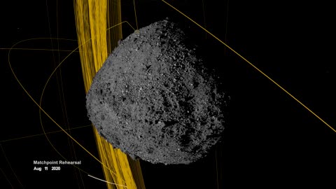 Asteroid Grasp: OSIRIS-REx's Artful Orbit to Secure Precious Sample