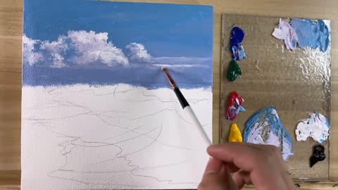 How to Paint Waves / Acrylic Painting / Correa Art