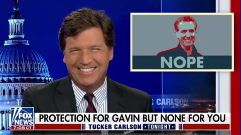 Tucker Carlson predicts Democrats will replace Biden with Gavin Newsom for 2024