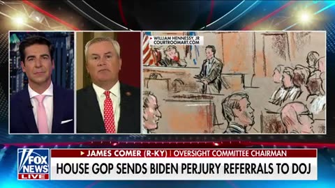 “Justice has not been served” - Congressman James Comer on Hunter Biden’s guilty verdict